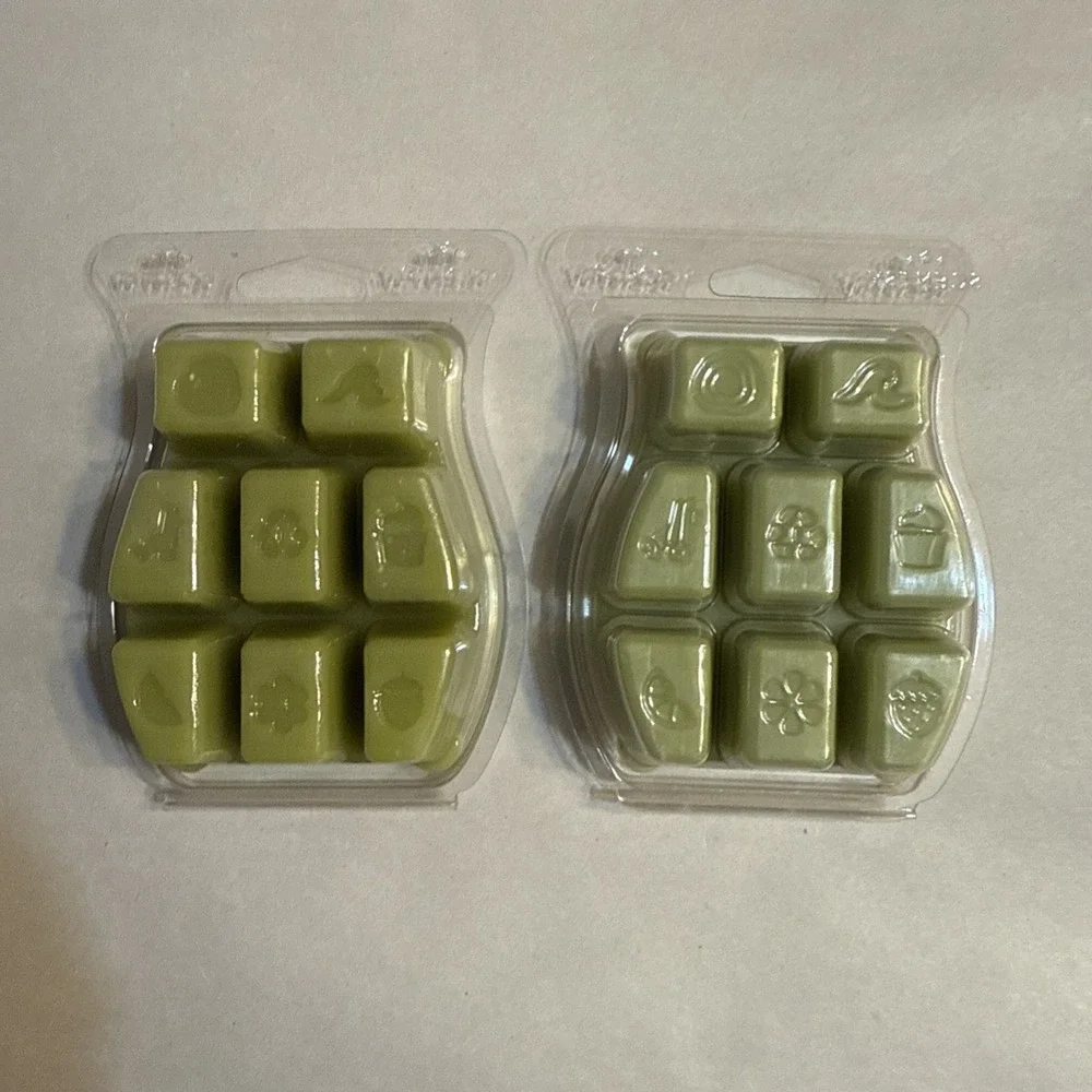 Lot of 2 Scentsy Wax Bar Melts Pear-fect Day Scent Retired NEW‎